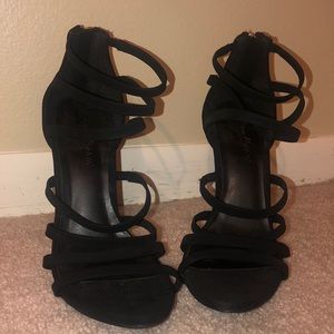 Charlotte Russe strappy black high heels